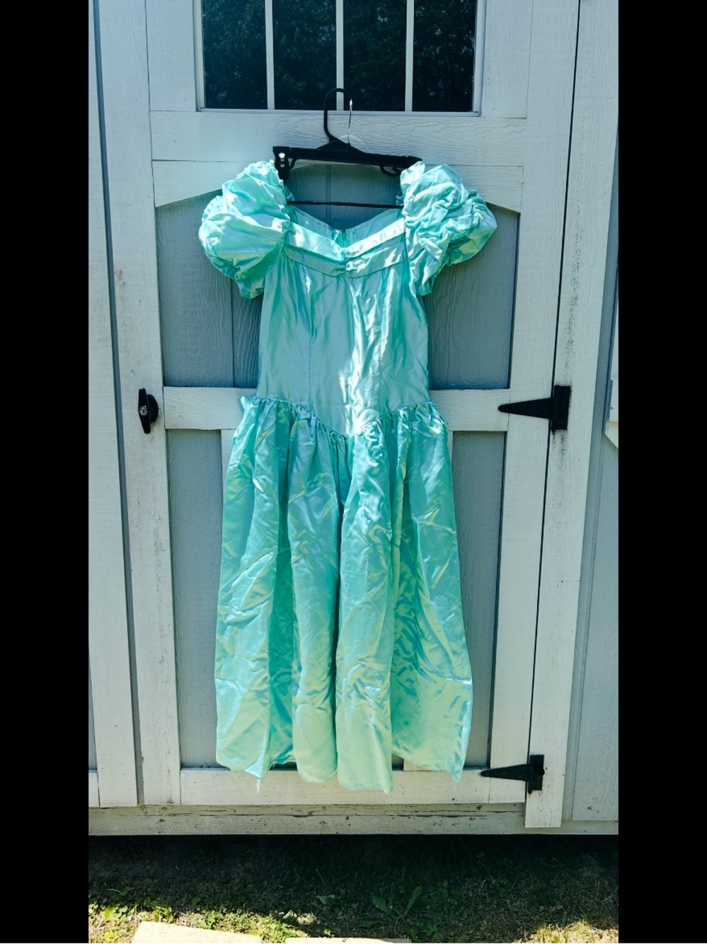 Vintage 70s/80s Poofy Princess Bridesmaid Prom Gown Dress